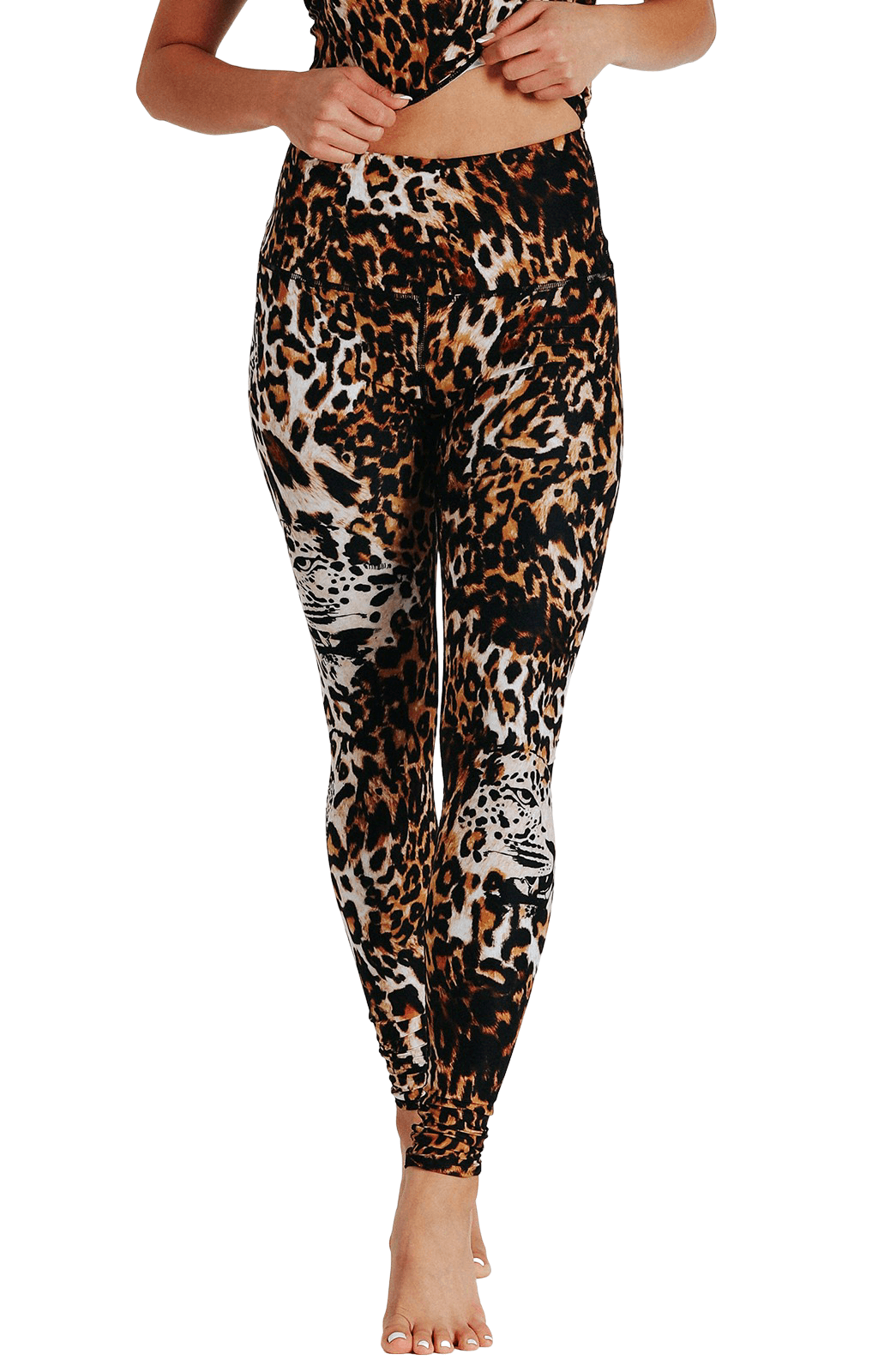 Yoga Democracy - Wholesale Athletic/Lounge Leggings - Women's - Wildcat Printed Yoga Leggings1