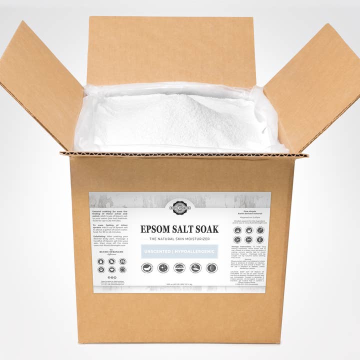 Epsom Salt | Naturally Occurring Magnesium Source for wholesale by Rustic Strength