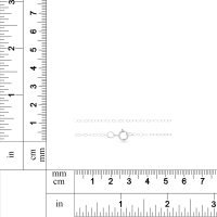 Plazko - Wholesale Link & Chain Necklace - Flat Cable Chain Sterling Silver 2x1.5mm 16" W/ Spring Ring Clasp - 1pc1