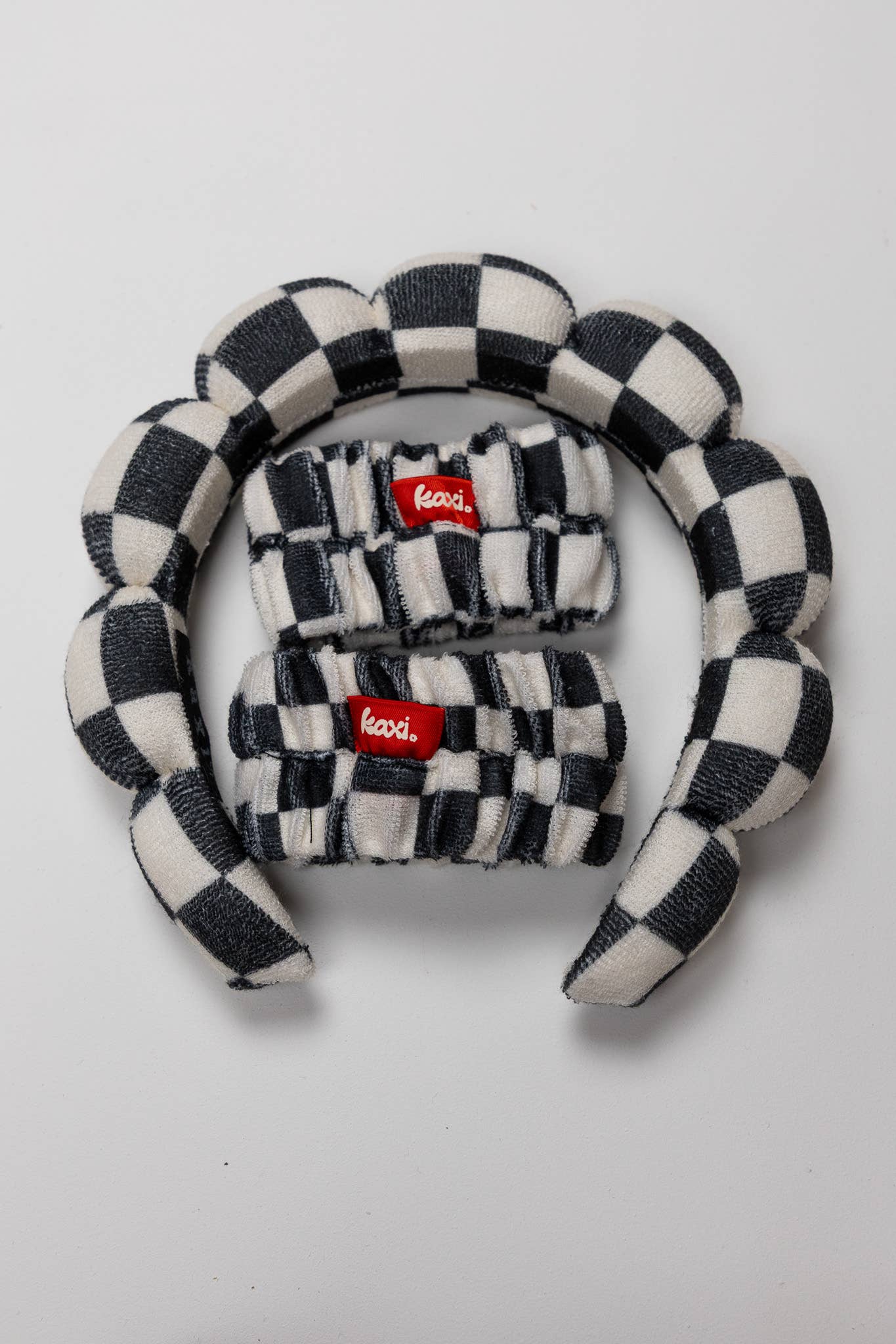 KAXI - Vente Bandeau pour le spa - Ensemble bandeau + bracelet "Get Ready with Me"16