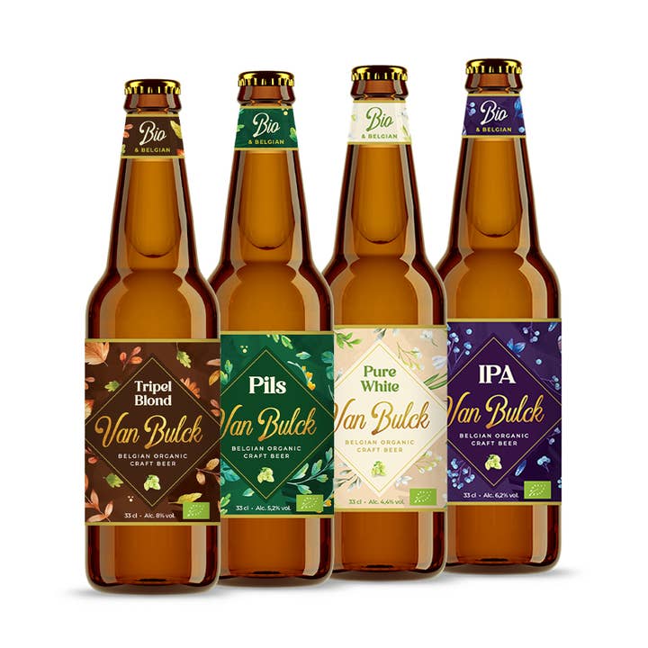 Van Bulck Organic Drinks – Großhandel Bier – Van Bulck gemischte Box (Bio-Biere)