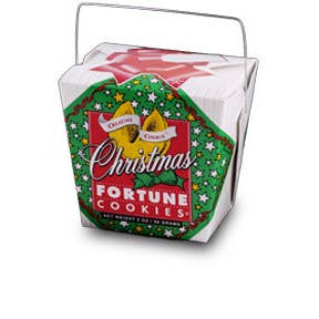 Creative Cookie Etc - Wholesale Biscuit - Christmas Themed Fortune Cookies