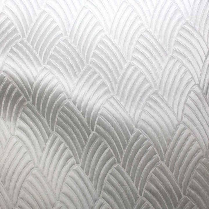 White Bonanza Jacquard, Quilted Look Tablecloth – Custom Size Wedding & Home Décor Linen for wholesale by The Tablecloth Store