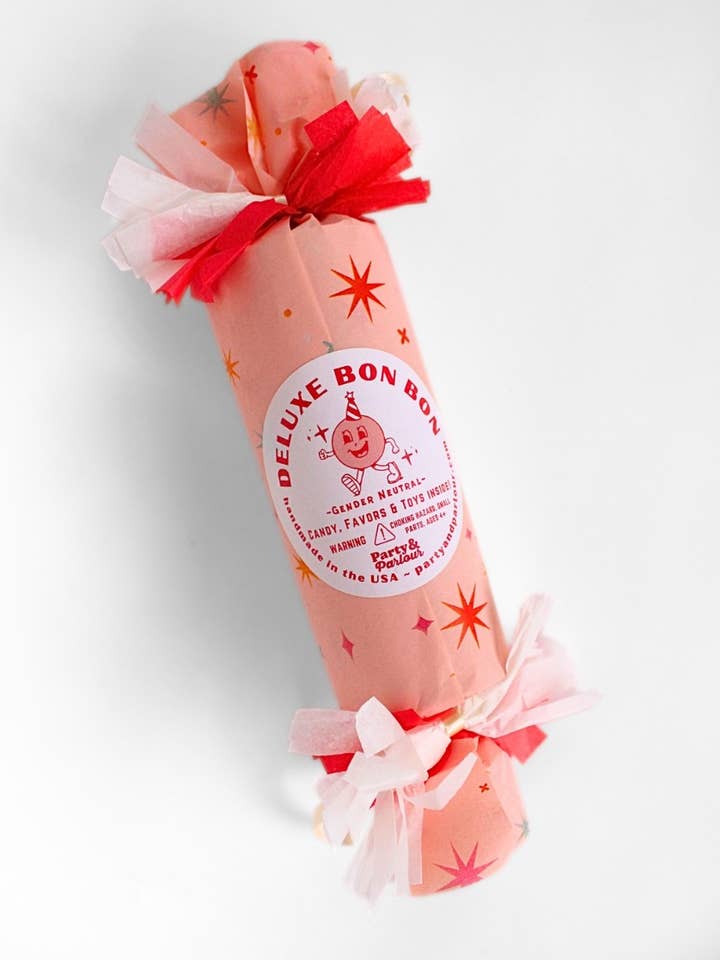 Retro Pattern Deluxe Surprise Bon Bon Handmade Favor for wholesale by Party & Parlour