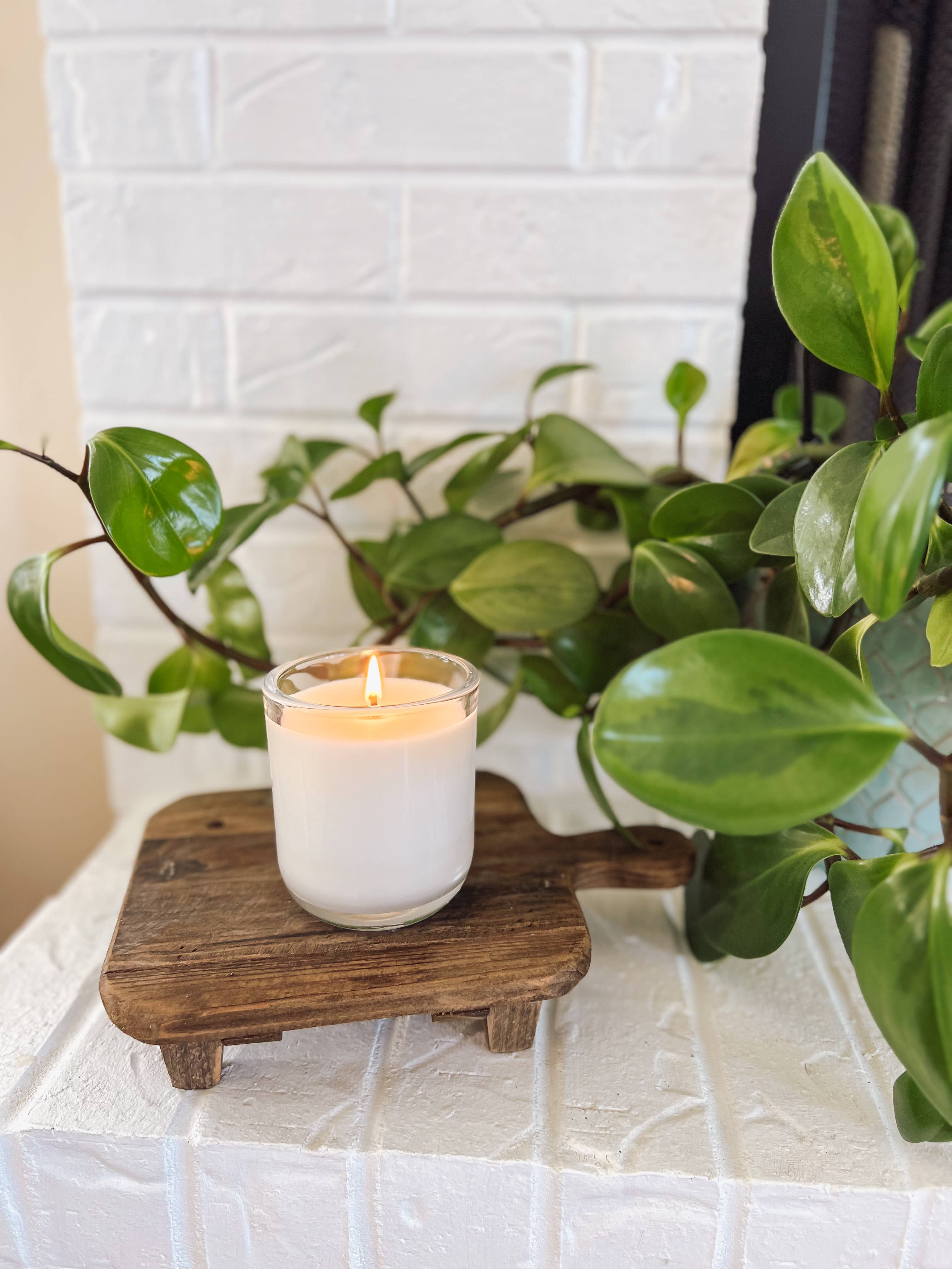 Illuminate Space - Wholesale Jar/Filled Candle -  Large Tumbler Candle – No Label (White Label)1