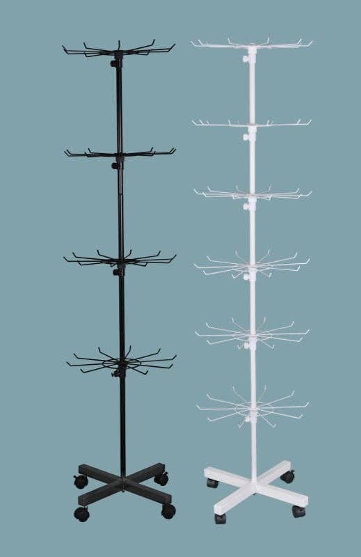 Zakka - Wholesale Retailer Display Stand/Case - Large Floor Top 63" High Metal Stand Revolving Display Rack6