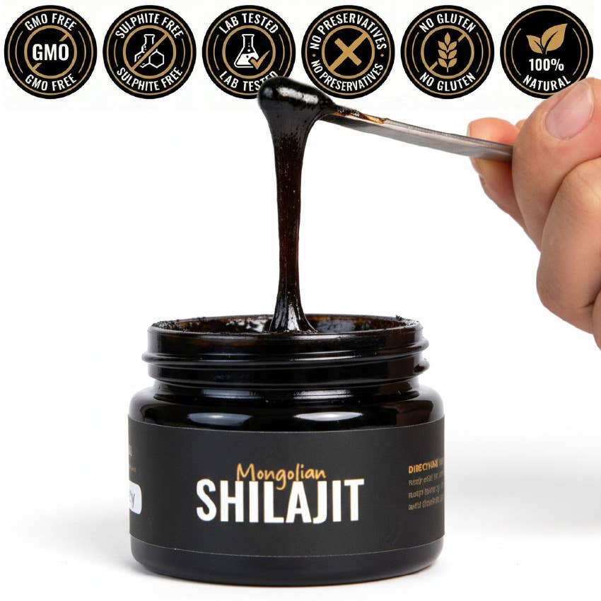 Amu Nutrition - Wholesale Oral Supplement/Vitamin - Mongolian Shilajit Resin |Supplement Bestseller | Lab-Tested2