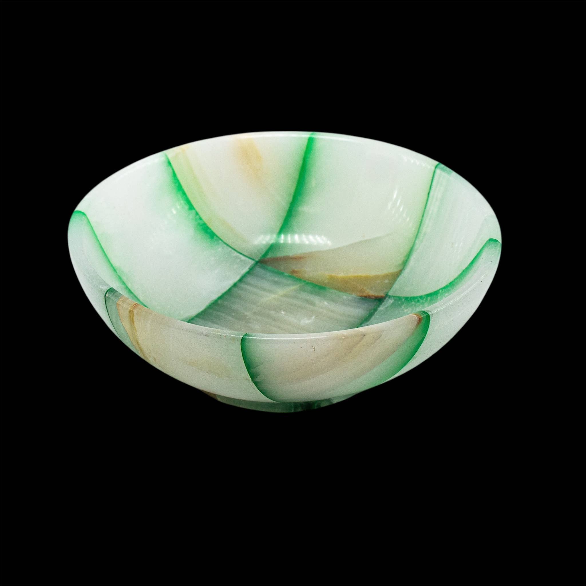 Quasar Gems USA - Wholesale Bowl - Onyx Bowl Colored 4 inch4