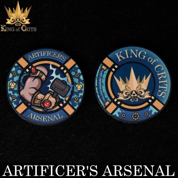 DNDDICE.COM - Wholesale Dice - Artificer's Arsenal - 11 Dice Set3