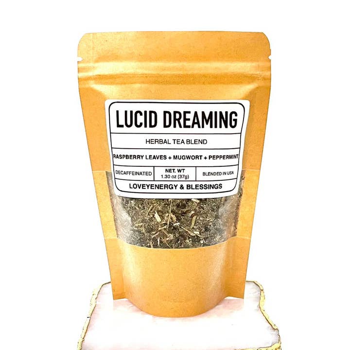 Loveyenergy & Blessings - Wholesale Loose Tea - LUCID DREAMING Handcrafted Herbal Tea Blend 13 Servings0