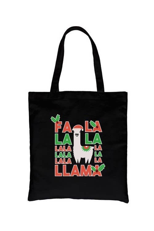 365 In Love - Wholesale Tote Bag - Women's - Falala Llama Canvas Bag0