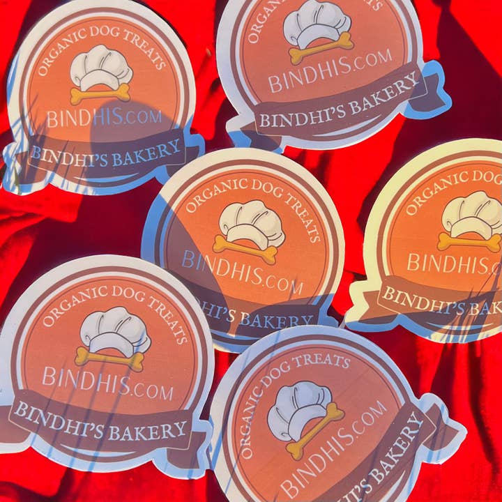 BINDHI'S - Wholesale Sticker - Bakery Logo Sticker3