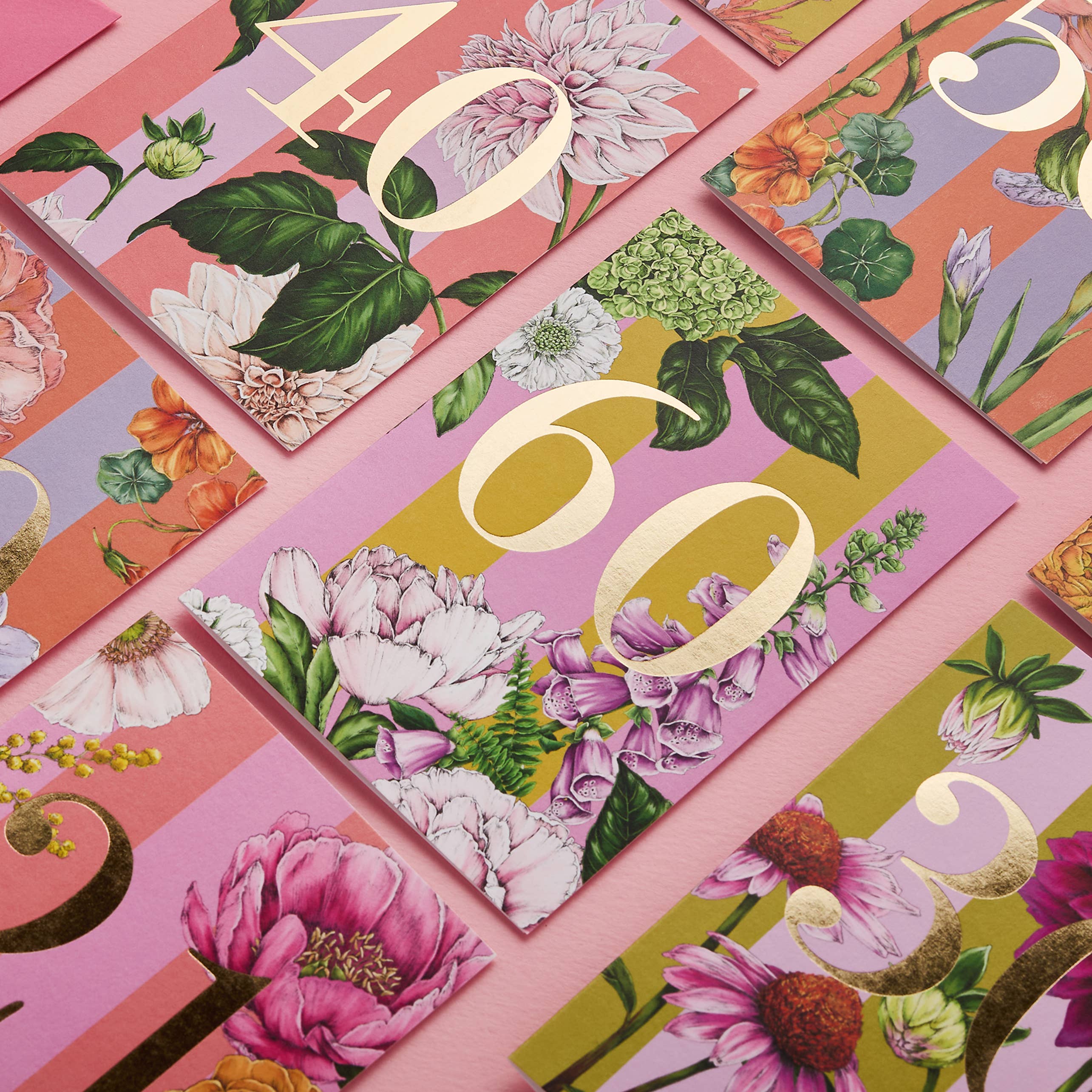 Catherine Lewis Design – wholesale Birthday card – Age Milestone Collection - 60 - Birthday Card 5