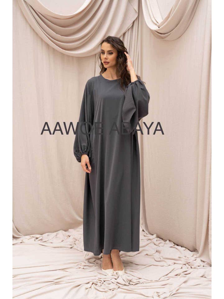 Aawoe Abaya - Wholesale Dress - Women's - Elegant Abaya Dress - 2466-ROB36