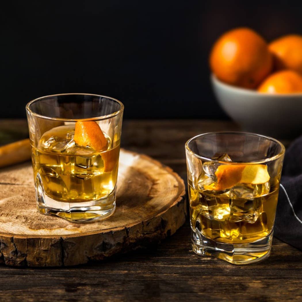 JoyJolt - Wholesale Cocktail/Liquor Glass - Carina Crystal Whiskey Glasses, Set of 22