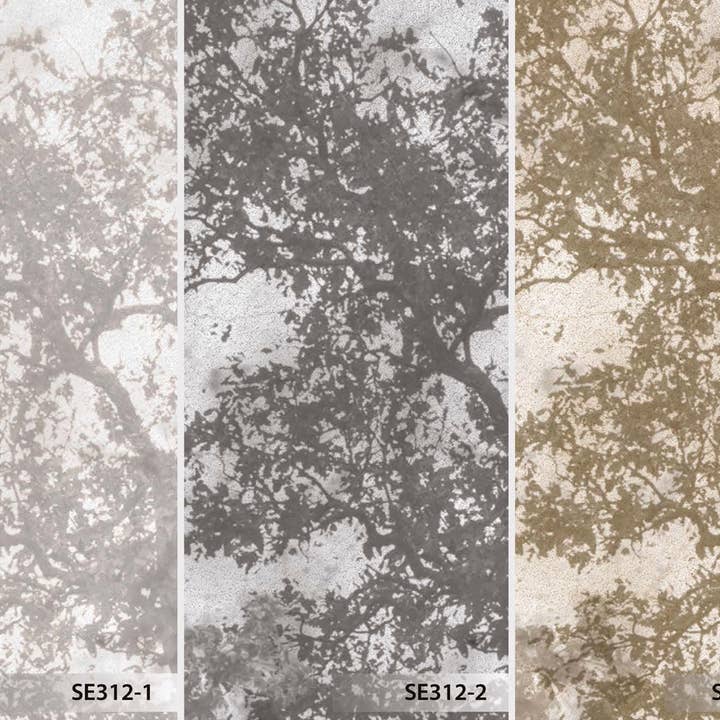Walloro Luxury Embossed Wallpaper - Vendita all'ingrosso Carta da parati - Carta da parati paesaggistica con alberi vintage, tema natura beige chiaro, carta da parati su misura oversize, non tessuta, senza colla, removibile4