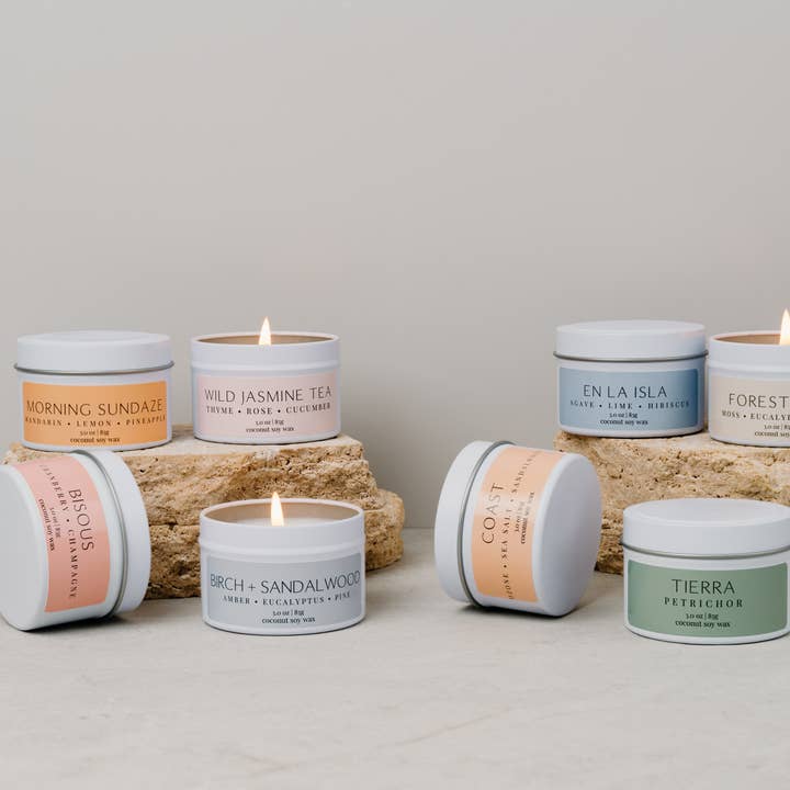 North + Ash Candles - Wholesale Jar/Filled Candle - Originals Collection - Sample Set3