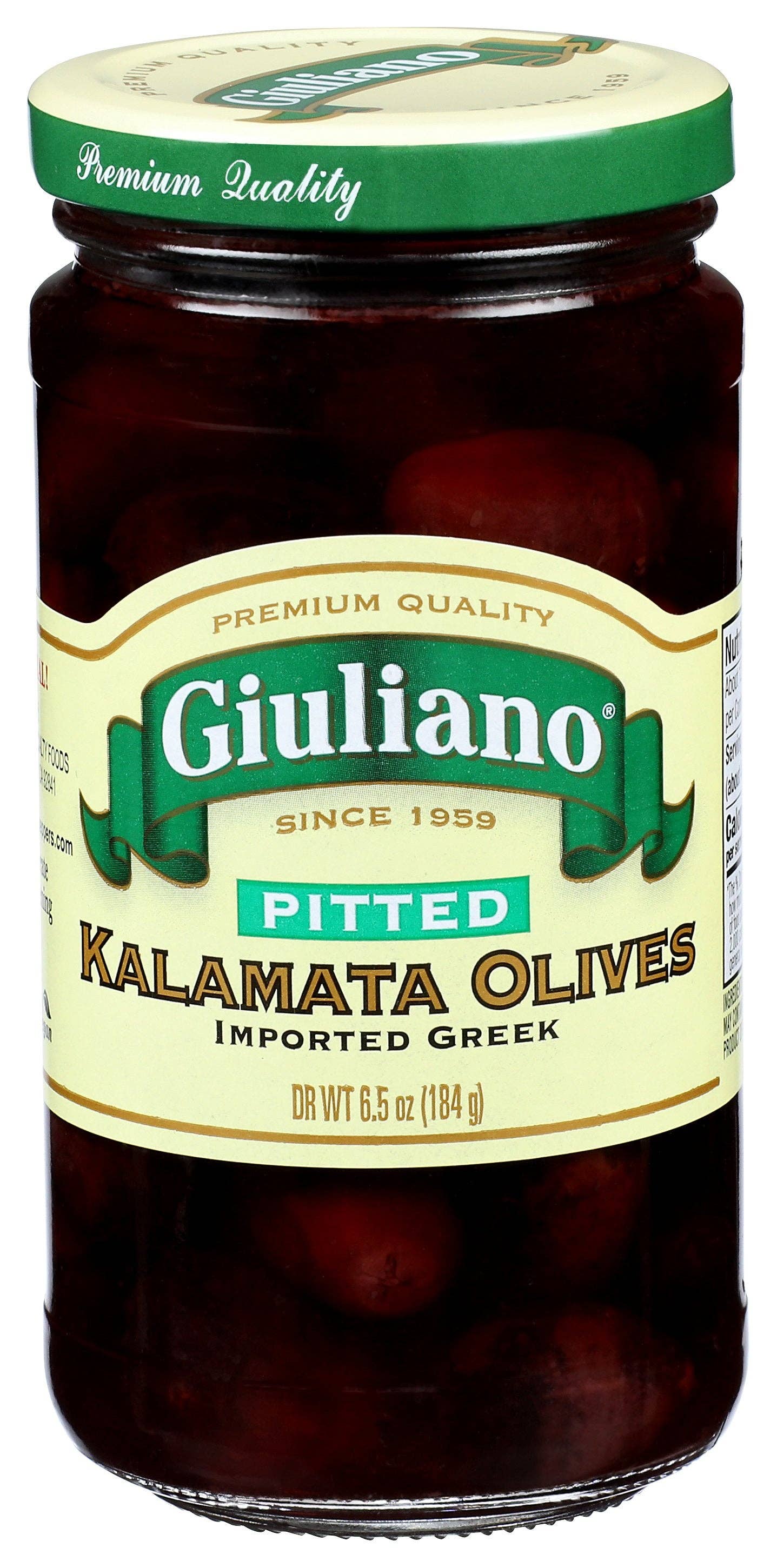 Everyday Supply Co - Wholesale Olives - GIULIANO OLIVE PTTD KALAMATA - Case of 60