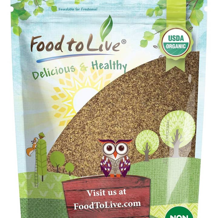 Food To Live - Wholesale Plant Seeds - Organic Brown Flaxseed Meal – Non-GMO, Kosher, Pure Powder
