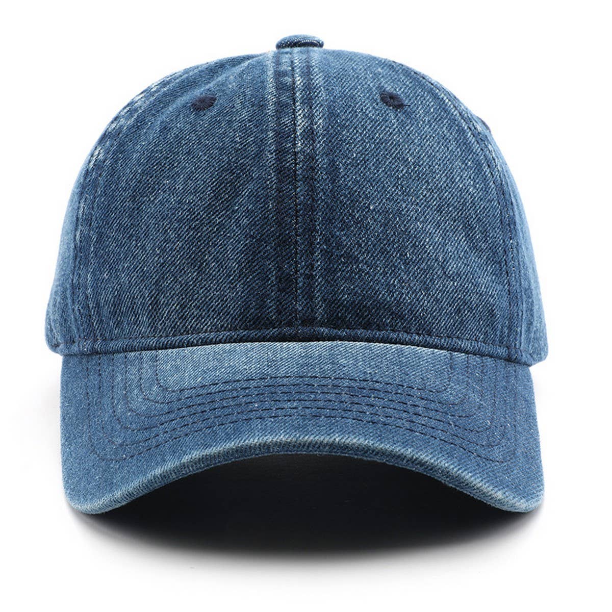 ACCITY - Wholesale Baseball Cap - Unisex - Autumn Winter Washed Denim Baseball Cap, Unisex_CWAH282410