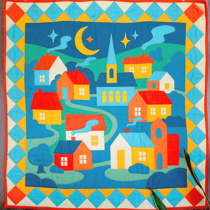 With Love by Kristy - Wholesale Craft Sewing Kit - Silent Night Beginner Whole Cloth Quilt Kit - Sewing Kit3