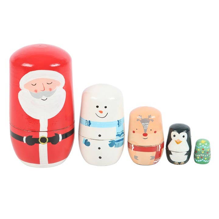 Something Different Wholesale - Wholesale Doll - Kids - Christmas Russian Nesting Doll Set2