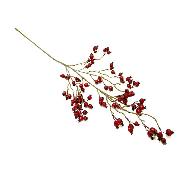 DRYdecorations - Wholesale Artificial Flowers - Luxe Berryspray red tak 0