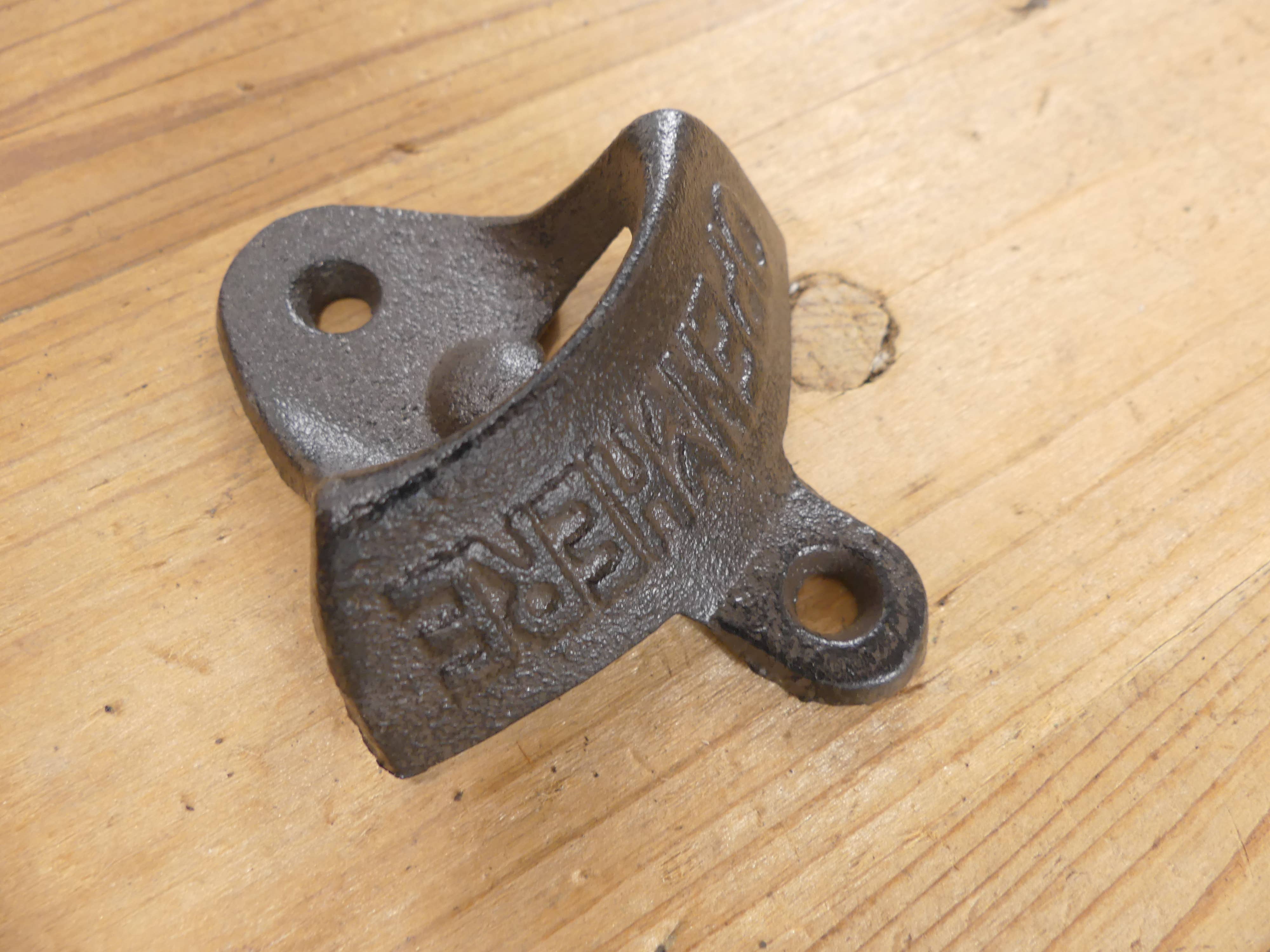 Midwest Craft House - Wholesale Bottle/Wine Opener - "Open Here": A Vintage-Styled Cast Iron Bottle Opener6