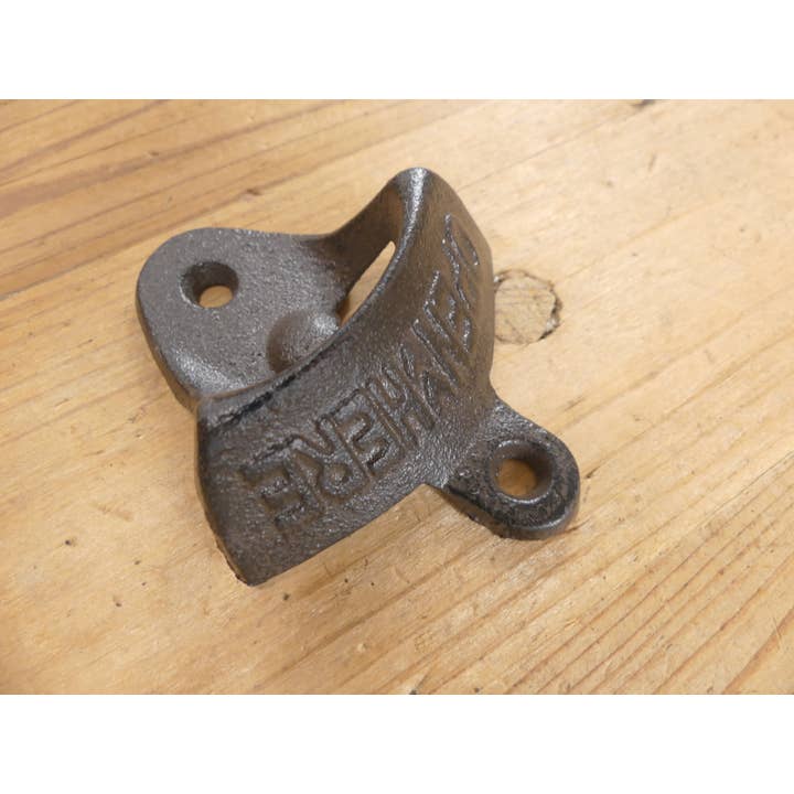 Midwest Craft House - Wholesale Bottle/Wine Opener - "Open Here": A Vintage-Styled Cast Iron Bottle Opener6