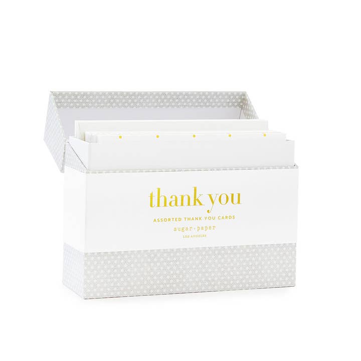 Sugar Paper - Wholesale Thank You Card - Thank You Box | 12 Assorted Thank You Cards1