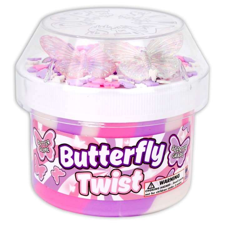 Dope Slimes - Wholesale Putty/Slime - Kids - Butterfly Twist - Butter Textured Slime