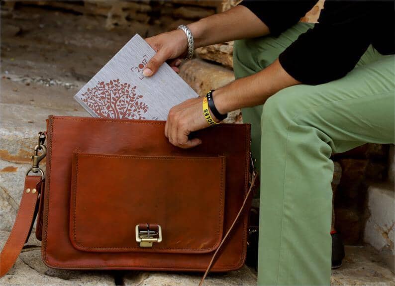 Classy Leather Bags – wholesale Messenger Bag - Herr – Vintage Denver3