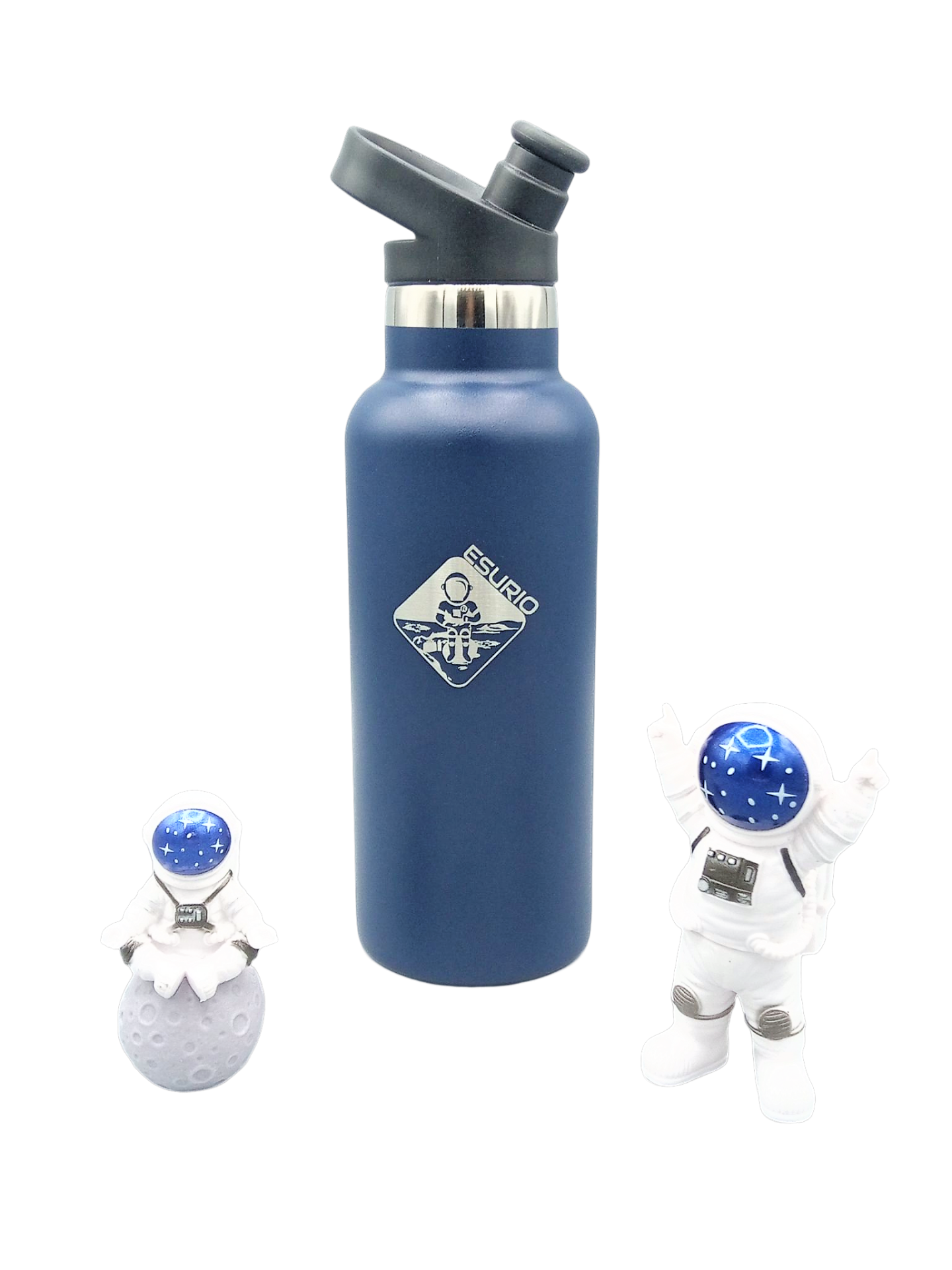 ESURIO – Garrafa de água por atacado – Garrafa isolada “Arcturus” 500ml Space Blue5