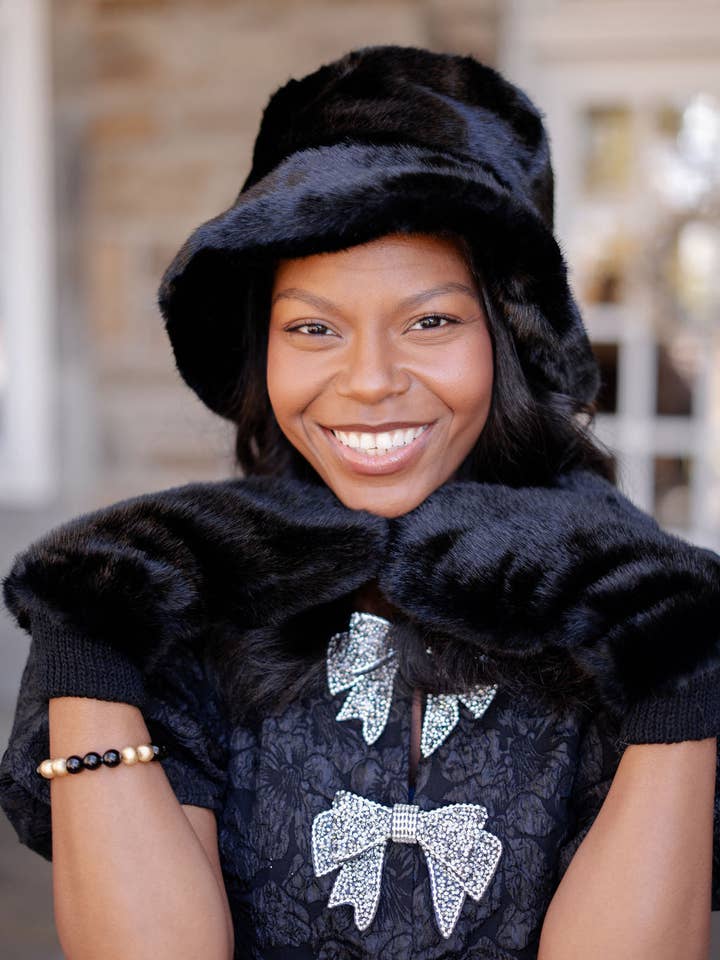 Lisi Lerch - Vente Manteau en fourrure/fausse fourrure – femme - Chapeau en fausse fourrure Paige - WS3