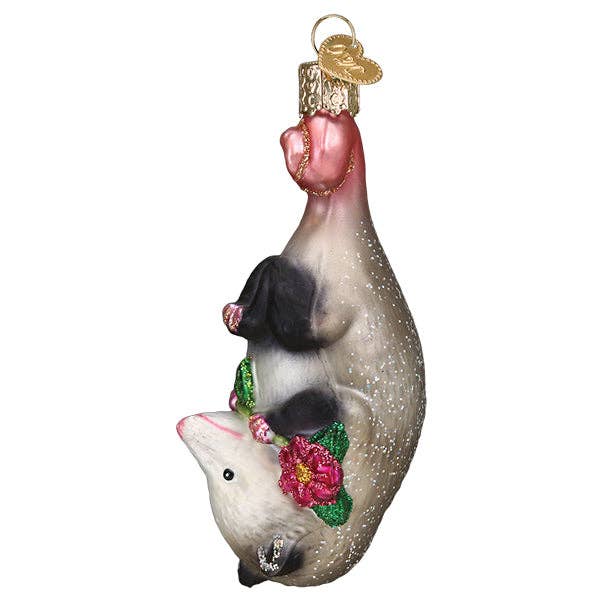 Old World Christmas - Wholesale Ornament - Blossom Opossum Ornament3
