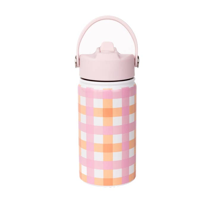 Mary Square - Wholesale Water Bottle - Kids Stainless Bottle | Pretty Plaid