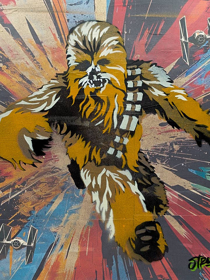 Home Decor, Art, Fun, Unique - "Chewie" Art Prints for wholesale by Art For Dudes