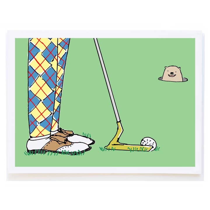 Golf Gopher for wholesale by mollyOcards