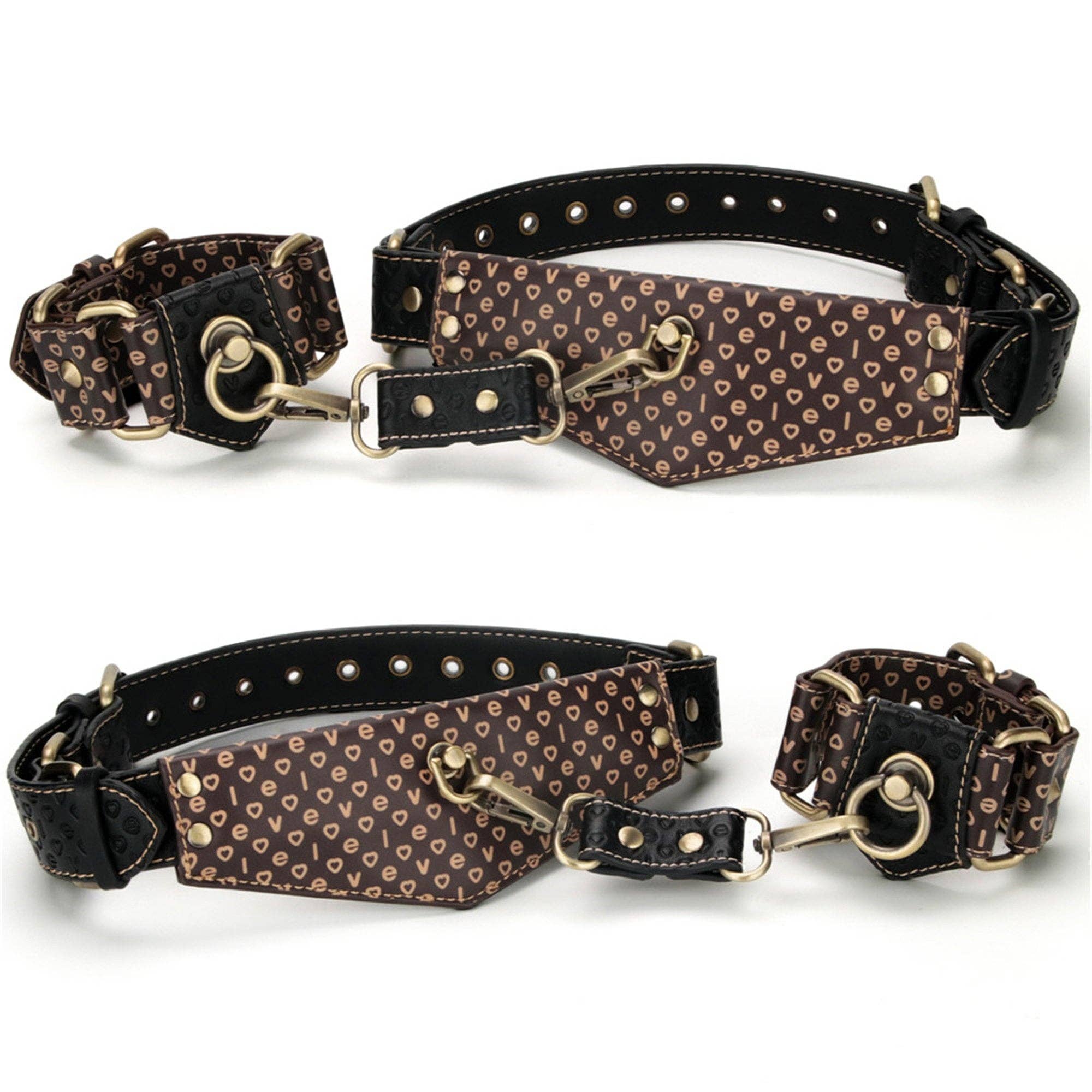 LOVETOY - Wholesale Sex Toy - Rebellion Reign Thigh Cuffs Set6