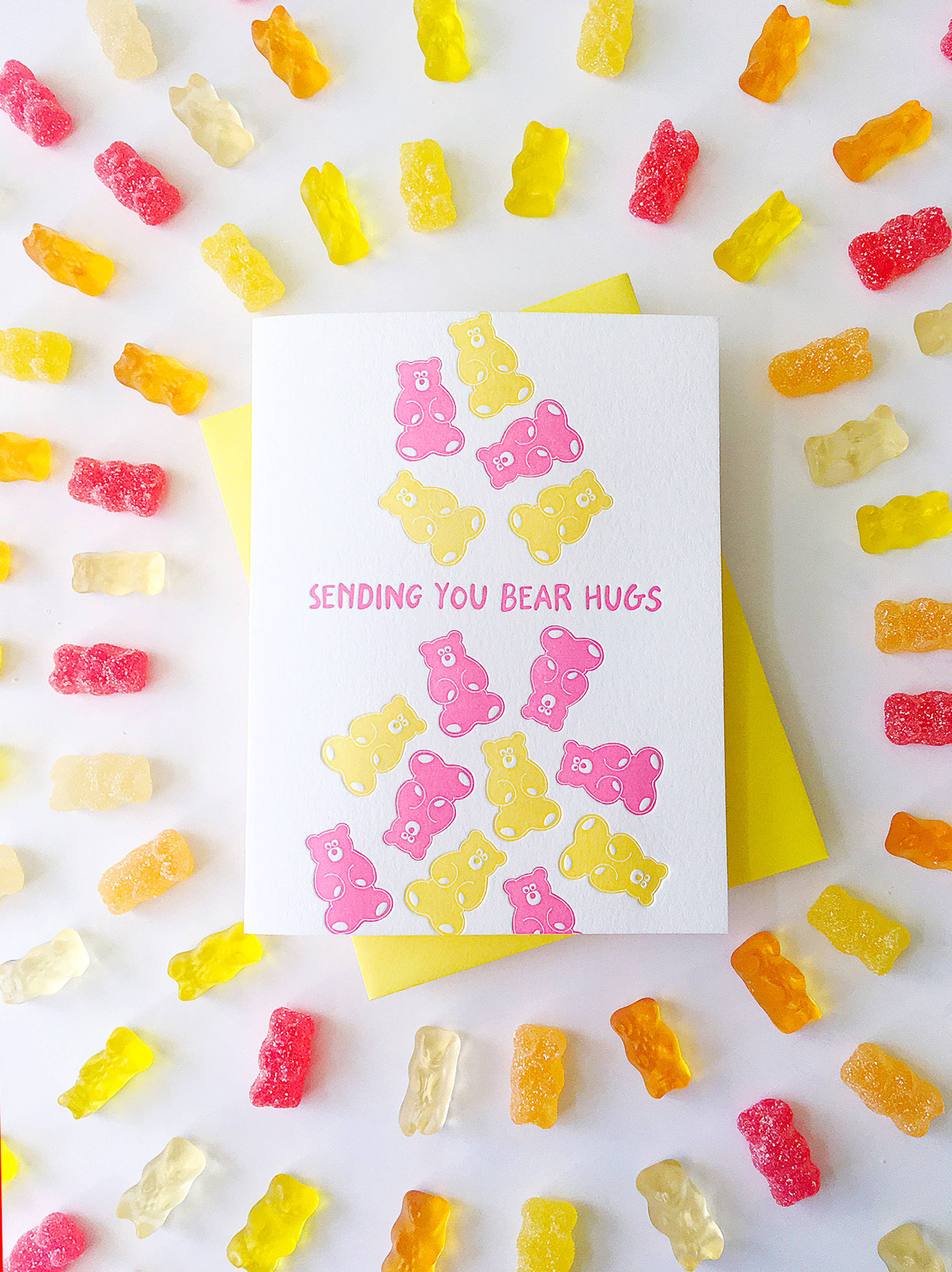 Richie Designs – Engroshandel Kærlighedskort – Sende You Bear Hugs - Lykønskningskort, kærlighed, venskab2