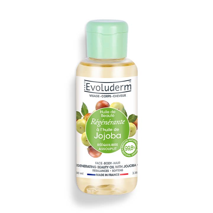 Regenerating Beauty Oil with Jojoba Oil for wholesale by Evoluderm