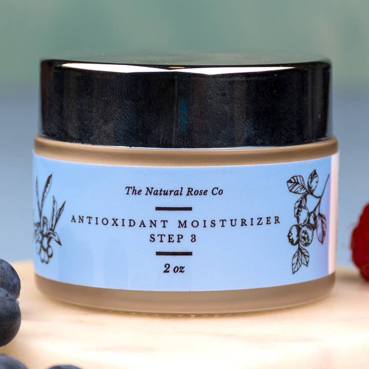 Antioxidant Moisturizer 2 oz for wholesale by The Natural Rose Skincare