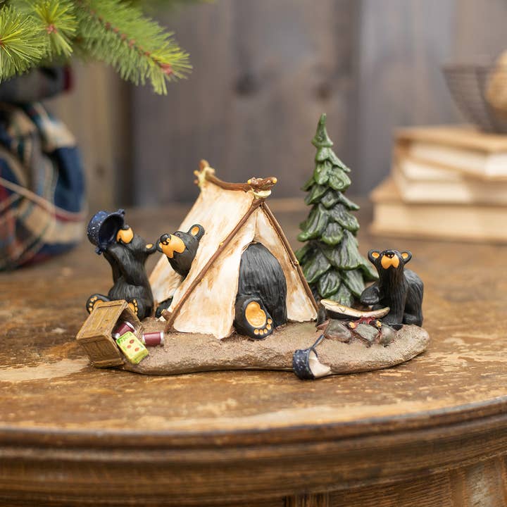 DEMDACO - Wholesale Decorative Figurine - Camp Runamuck Bear Figurine5