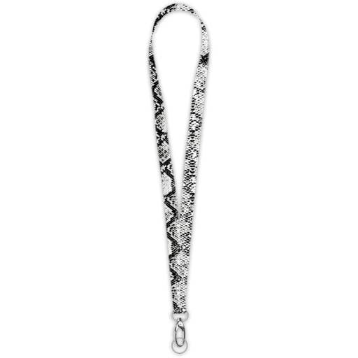 SC Schwarzes Schlangenhaut-Lanyard für den Großhandel von Southern Couture