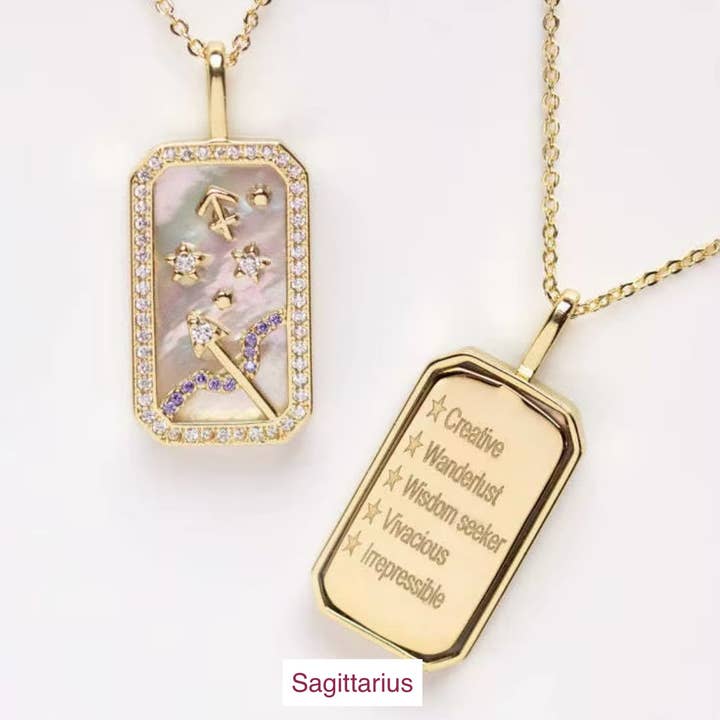 Curated By Suarez - Wholesale Pendant/Charm Necklace - Zodiac Necklace4
