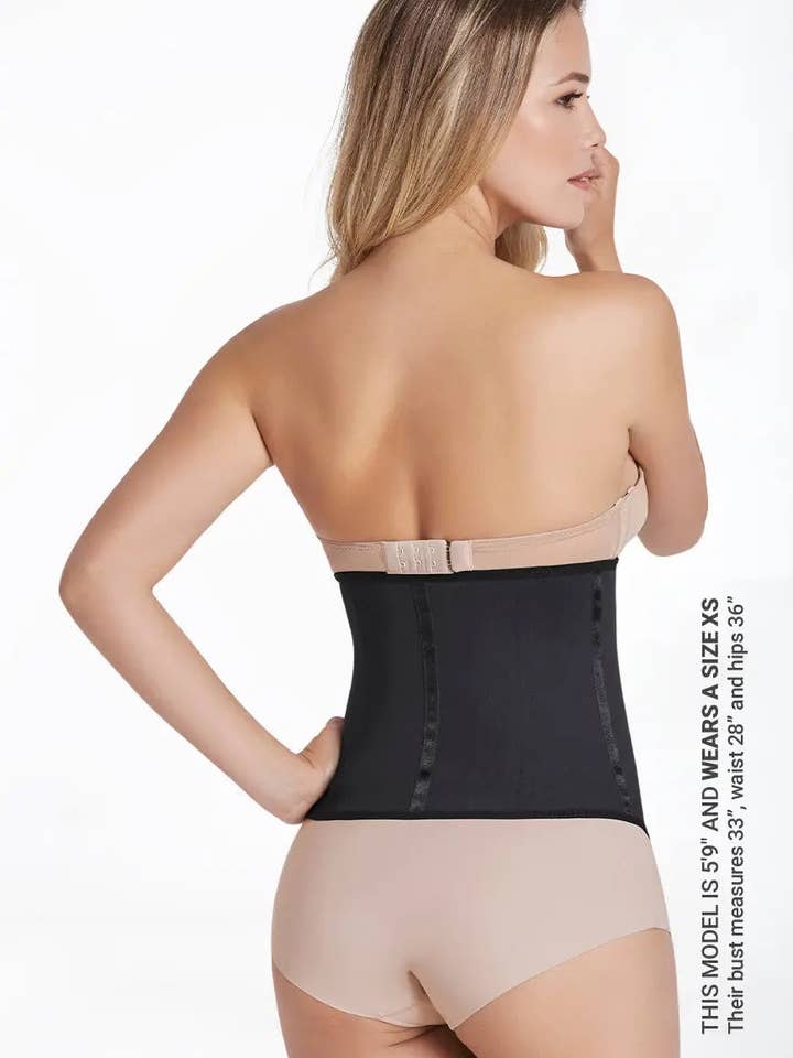 Curveez - Venta al por mayor Corsé - Mujer - Cinturón Corsé Corto de Látex