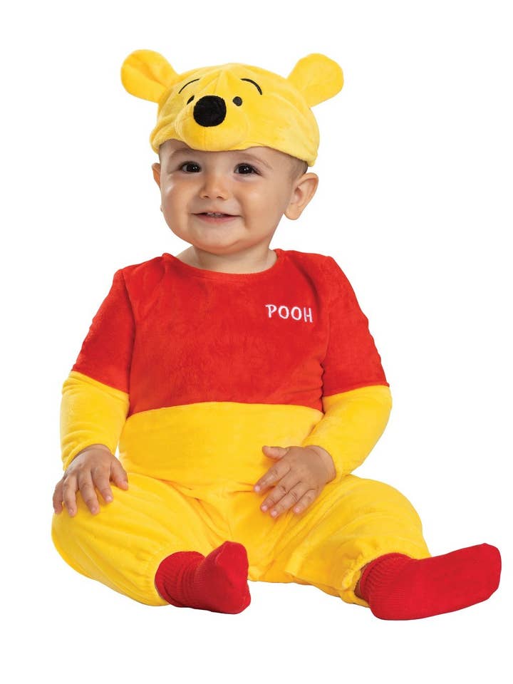 Disney™ Winnie - Costume Deluxe - bébé - 12/18 mois pour la vente par P'tit Clown
