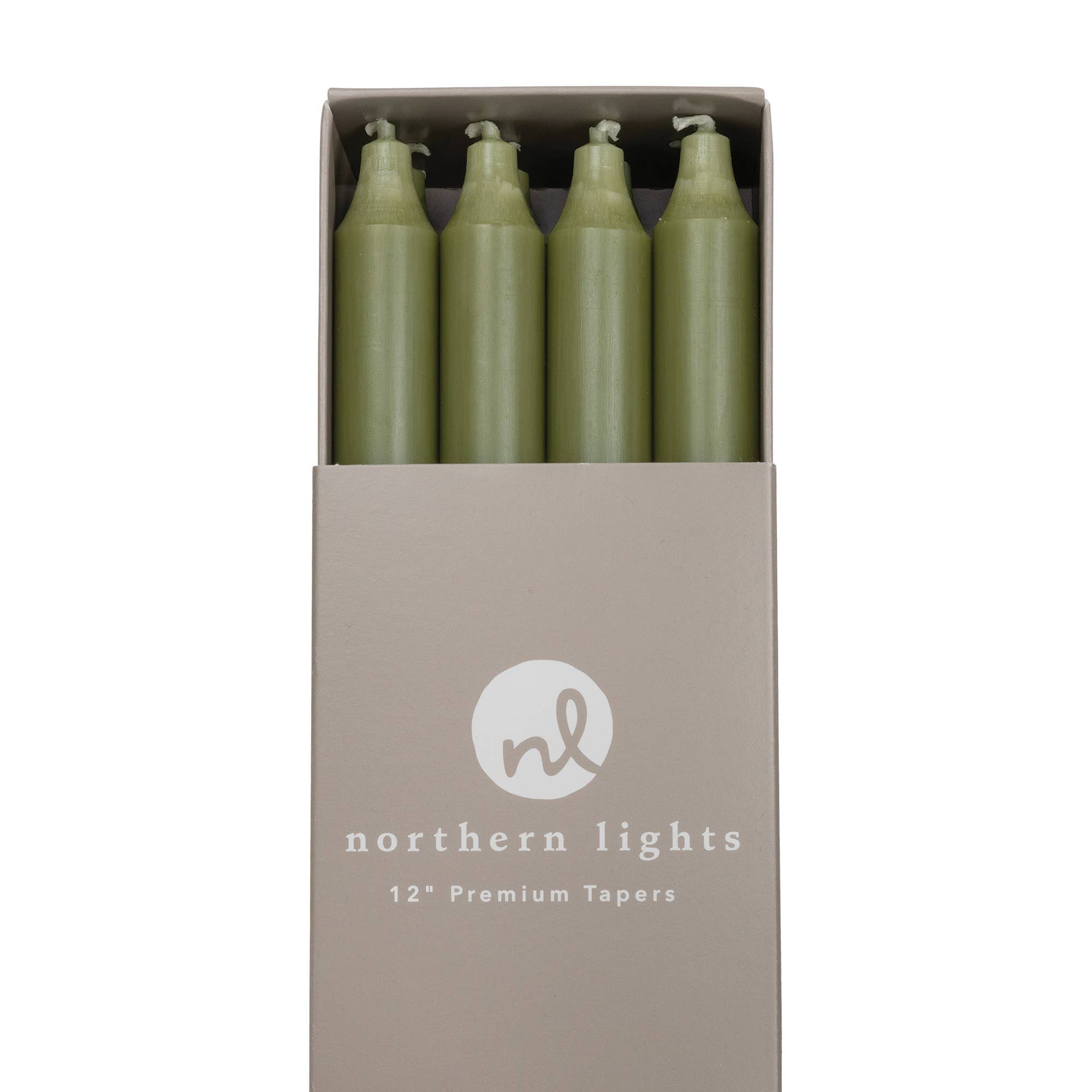 Northern Lights - Wholesale Tapered Candle/Candlestick - 12" Taper Candles - 12pc Box45