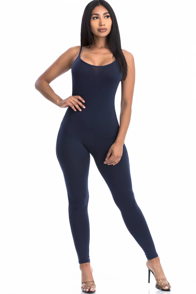 CAPELLA APPAREL - Wholesale Jumpsuit - Women's - Solid Bodycon Jumpsuit20