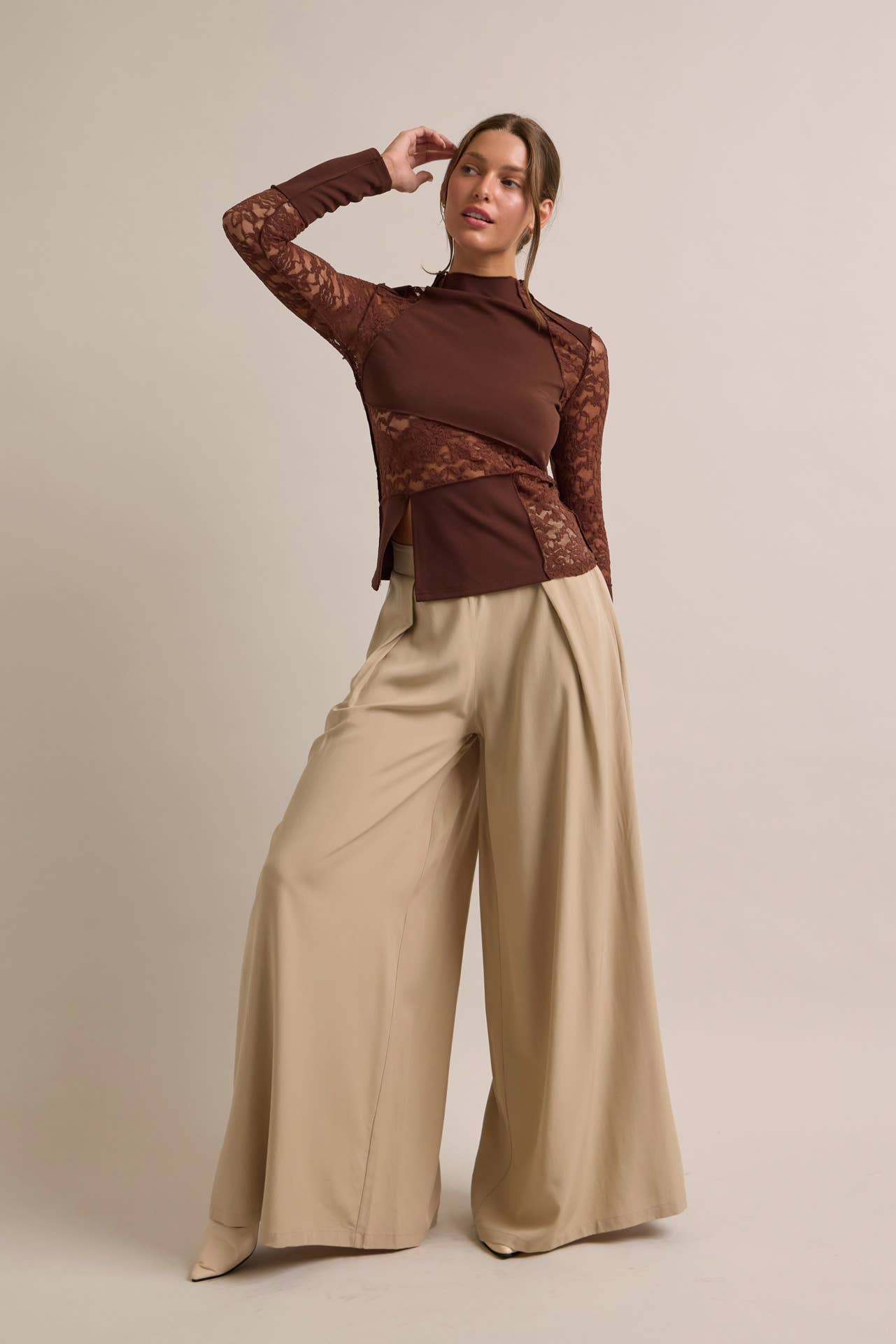 RIVIR - Wholesale Pants - Women's - Arabella Wide Leg Pants5